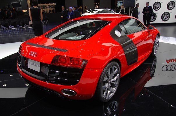 Audi R8 Coupe 5.2 V10 FSI quattro Самая мощная на сегодняшний день спортивная модель автомобиля.