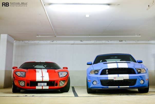 Ford GT & Ford Mustang Shelby GT500.