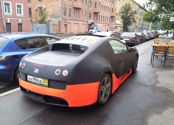 в России сделали бюджетный Bugatti Veyron