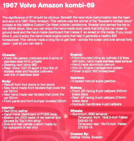 Volvo P220 Amazon SEMA 600hp '06
