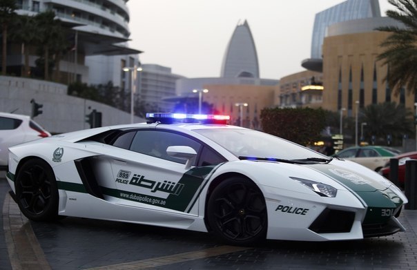 Полиция Дубая.