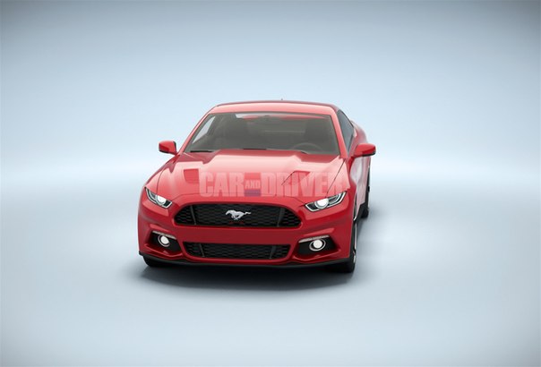 Ford Mustang рассекретили в сети