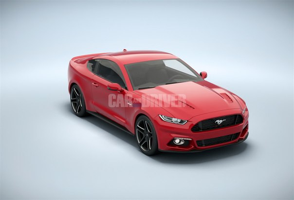 Ford Mustang рассекретили в сети