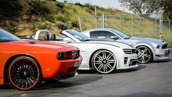 Challenger vs. Camaro vs. Mustang