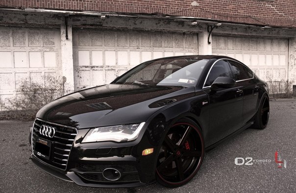 Audi A7 With Deep Concave CV2 Wheels By D2FORGED
