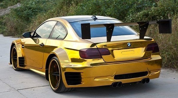 BMW M3 E92 Gold