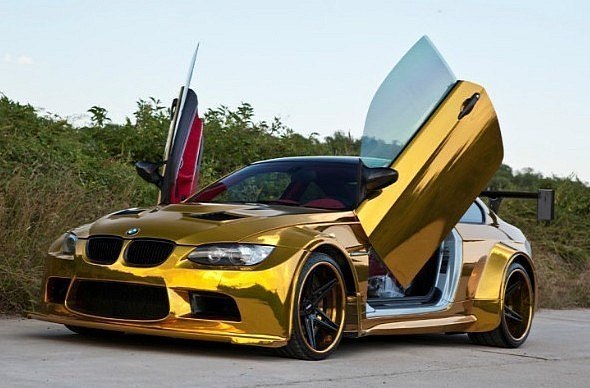 BMW M3 E92 Gold