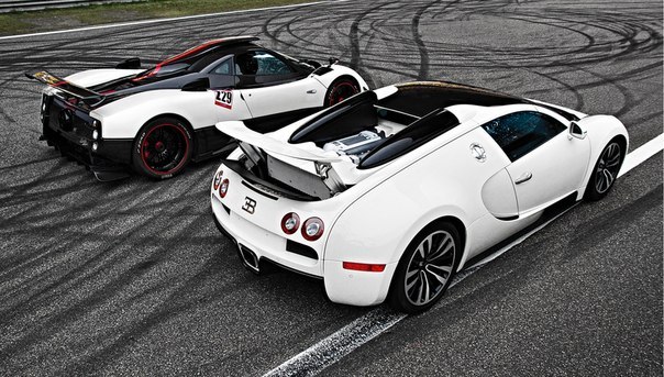 Pagani Zonda & Bugatti Veyron