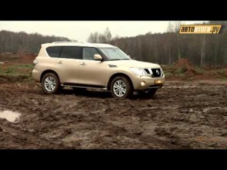 тест-драйв Nissan Patrol Y62 (автоитоги.ру)