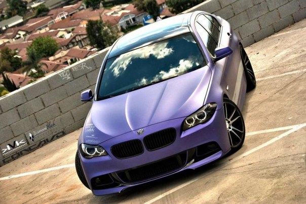 BMW F10 Purple Matte