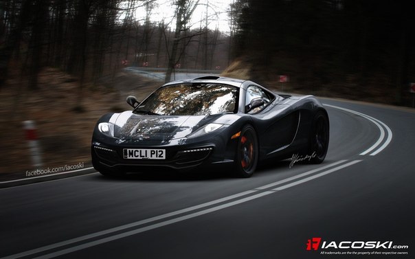 McLaren P12 выглядит потрясающе