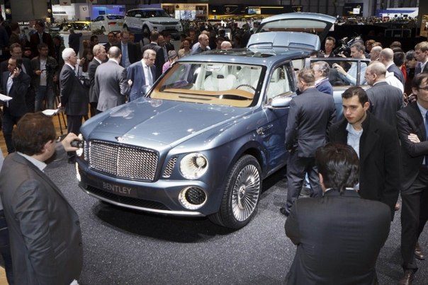 Внедорожник Bentley получит другой дизайн