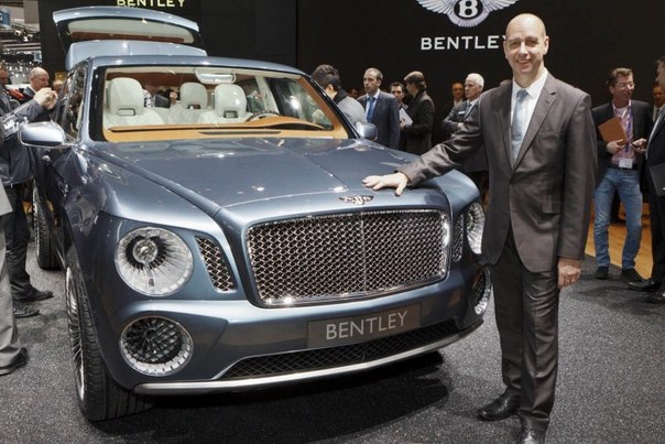 Внедорожник Bentley получит другой дизайн