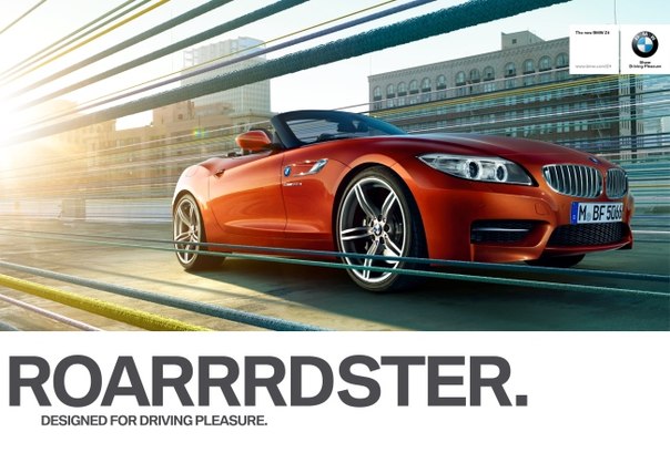 Компания BMW на днях запустила дизайн-кампанию, которая призвана рекламировать новый продукт марки - BMW 4 series.