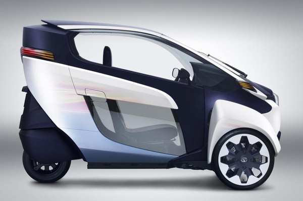 i-Road Concept - трехколесный сити-кар от Toyota