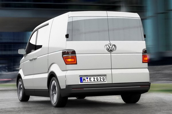 VW рассекретил электрический фургон e-Co-Motion