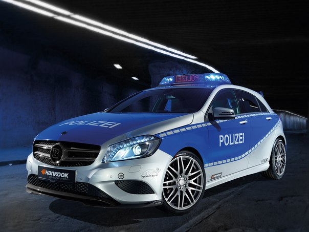 Brabus B25 Polizei "Tune it! Safe!" Concept (W176), 2012