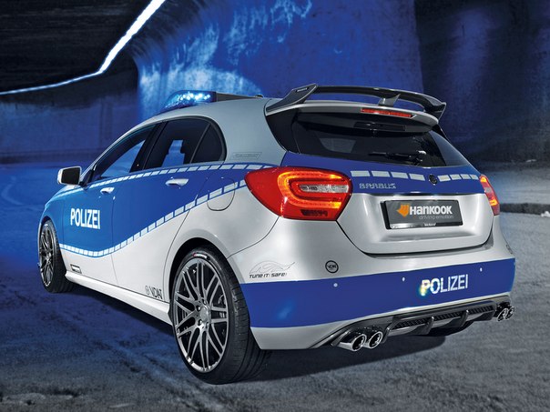 Brabus B25 Polizei "Tune it! Safe!" Concept (W176), 2012