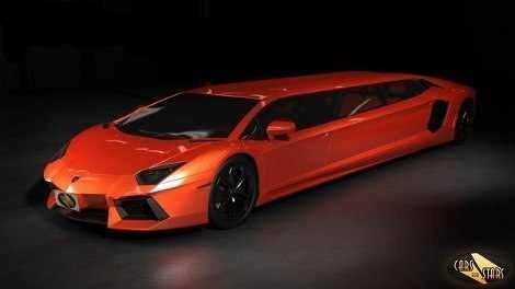 Британцы превратят суперкар Lamborghini в лимузин.