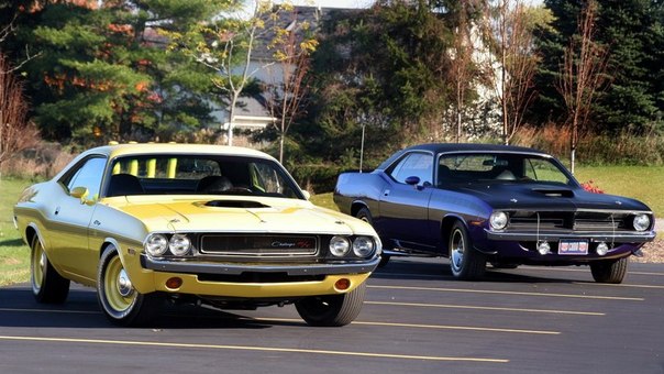 Dodge Challenger R\T & Plymouth Barracuda