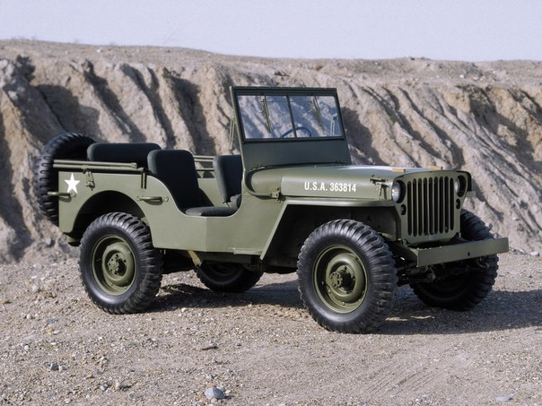Willys MB (Виллис) - Американский армейский автомобиль повышенной проходимости времён Второй мировой войны. Серийное производство началось в 1941 году на заводах компаний Willys-Overland Motors и Ford (под маркой Ford GPW).