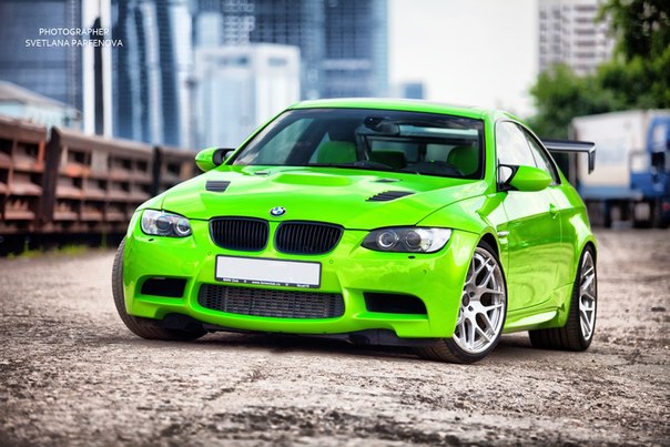 BMW 3 series Coupe Green Apple