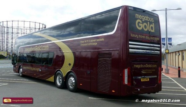 В Европе появись автобусы со спальными полками