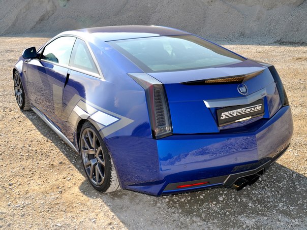 Geiger Cadillac CTS-V Coupe Blue Brute, 2011