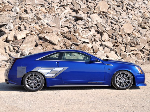 Geiger Cadillac CTS-V Coupe Blue Brute, 2011