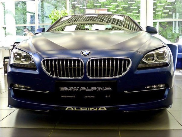 BMW Alpina B6 приехал в Россию