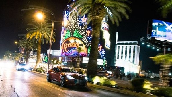 Las Vegas на Aston Rapide S
