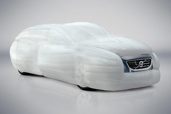 Volvo разработал подушку безопасности для всего автомобиля
