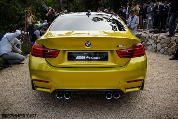 BMW M4 Coupe Concept Live Photos