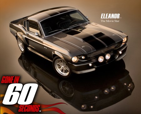 Ford Mustang Shelby GT500 из "Угнать за 60 секунд" уйдет "с молотка". 