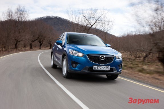2,5-литровые Mazda CX-5 появятся в конце апреля