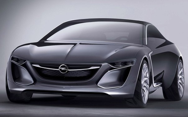 Фотографии концептуальной двухдверки Opel Monza