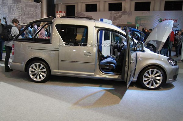 Volkswagen показал пикап Caddy Pick-Up Concept