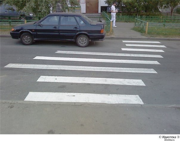 Челябинский пешеходный переход :)