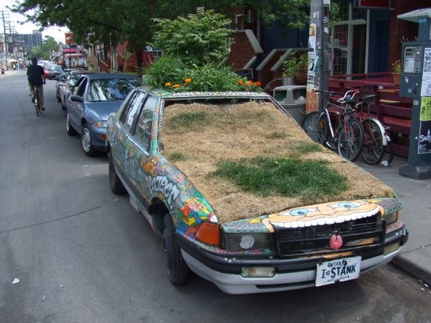 Экологически чистый автомобиль :)