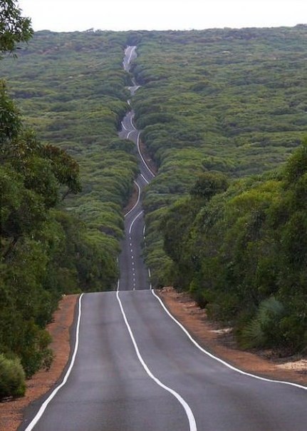 Дорога в Австралии.