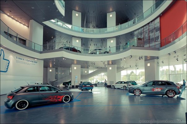 Музей Audi в Ингольштадте