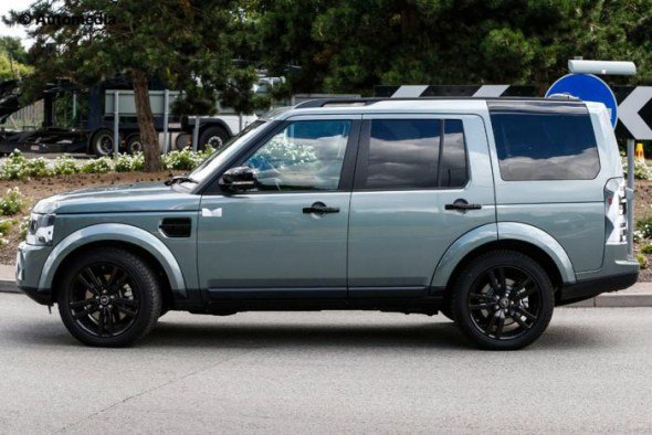 Шпионские фотографии Land Rover Discovery 2014