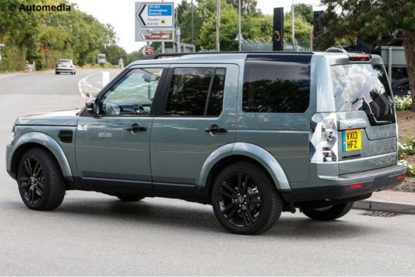 Шпионские фотографии Land Rover Discovery 2014