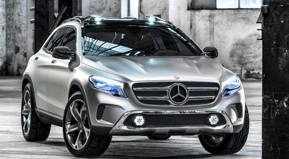Mercedes-Benz показала изображение прототипа GLA