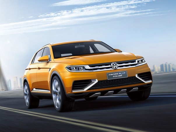 Volkswagen показал эскизы и изображения нового гибридного кроссовера.