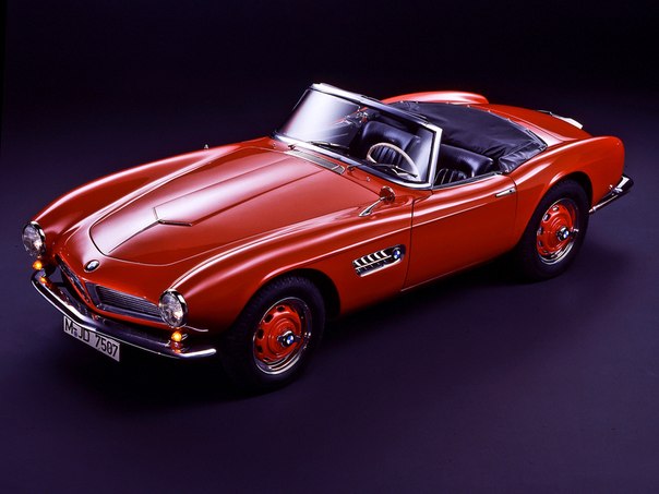 BMW 507, 1956-1959