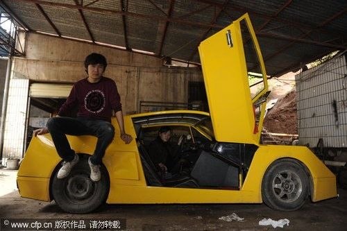 Мини-Lamborghini от китайских умельцев