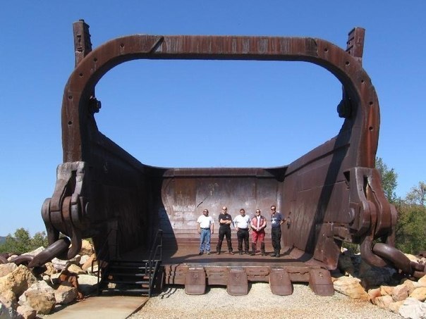 Ковш самого большого экскаватора в мире, Bagger 288