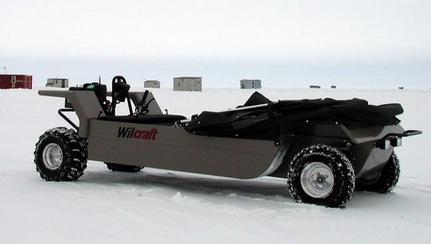 Автомобиль для любителей зимней рыбалки