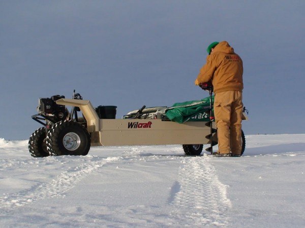 Автомобиль для любителей зимней рыбалки
